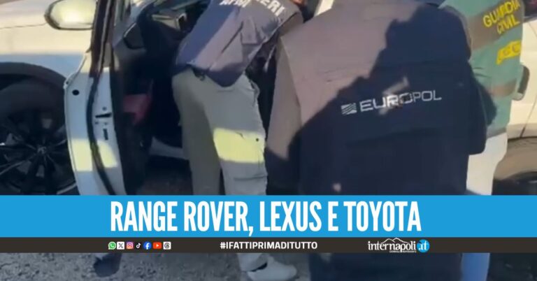 Rubavano auto dei vip in Italia e le vendevano a Dubai: 9 arresti