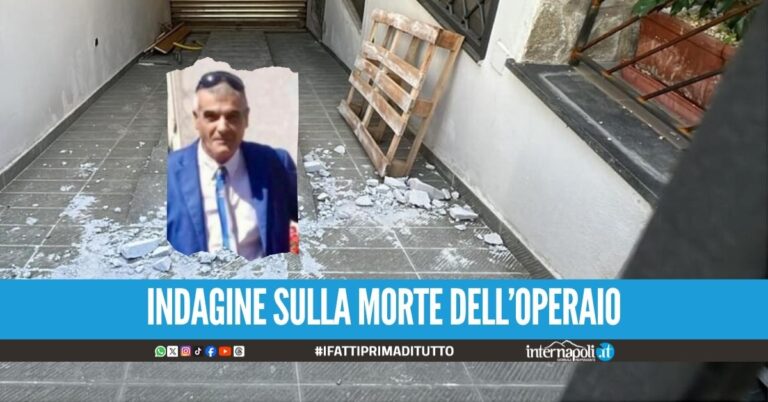 Dramma sul lavoro nel Napoletano, Francesco non era in regola