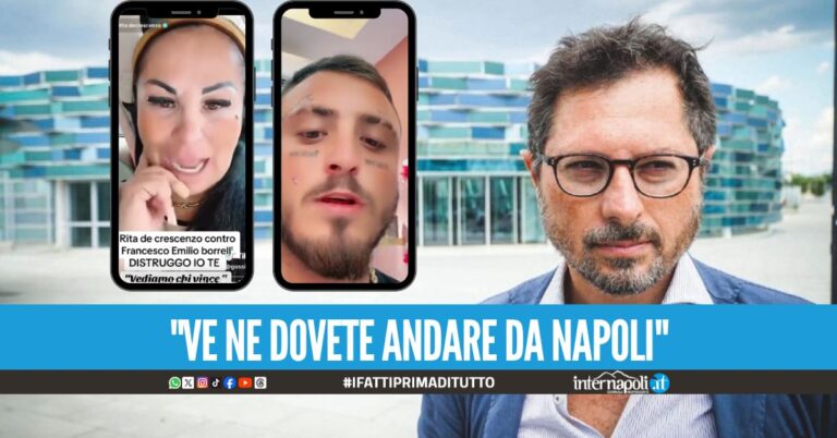 "Sei un camorrista" Rita De Crescenzo e il figlio a processo per le minacce a Borelli