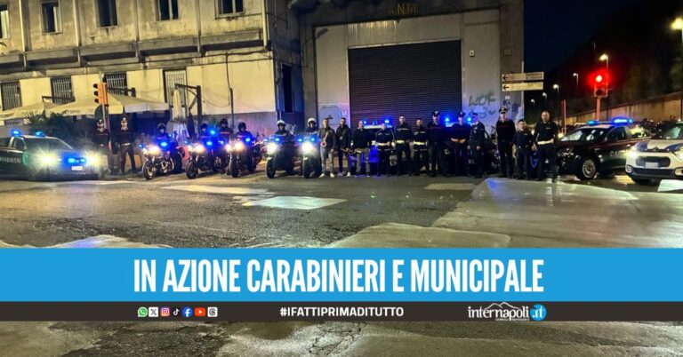 Posti di blocco tra Capodimonte e Miano, multe da 44mila euro
