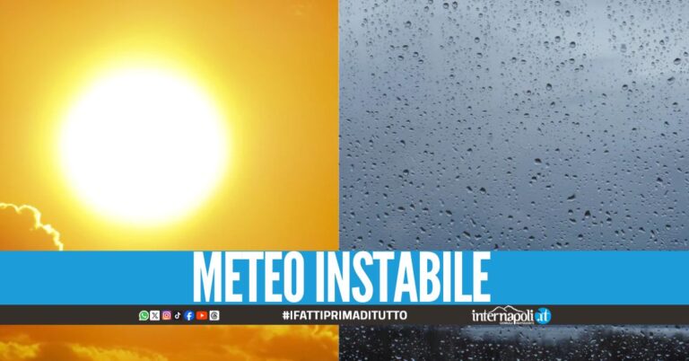 Tra pioggia e sole, il weekend