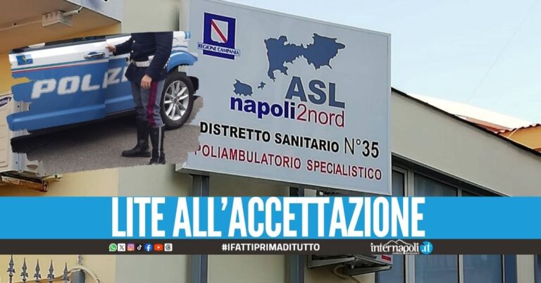 Caos all'Asl di Pozzuoli, dipendente aggredita da una 54enne