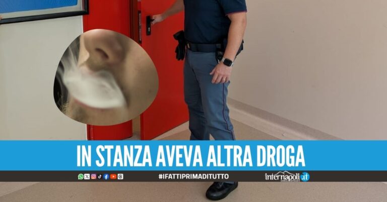 "Ho il certificato", paziente beccato a fumare un canna in ospedale