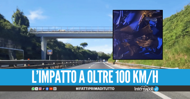 Tragedia sulla Domitiana tra Lago Patria e Ischitella, 40enne muore dopo lo schianto in auto