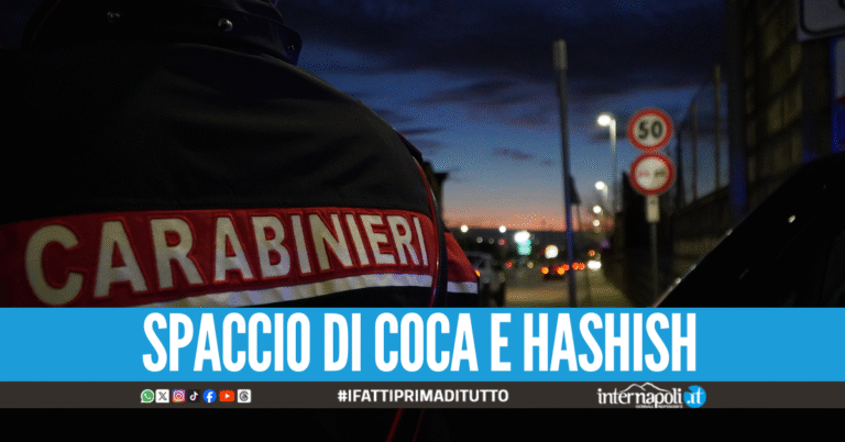 Blitz antidroga nel Casertano, smantellata la banda di spacciatori