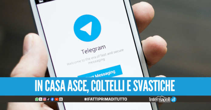 Usava un canale Telegram per istigare violenza contro ebrei e neri, 16enne del Casertano finisce in comunità