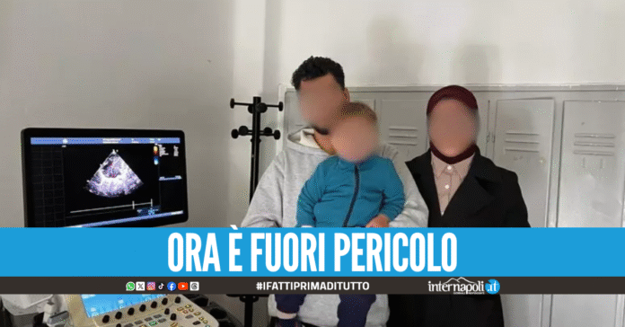 Da Gaza a Napoli per un'operazione al cuore, il piccolo Rayan salvato al Monaldi