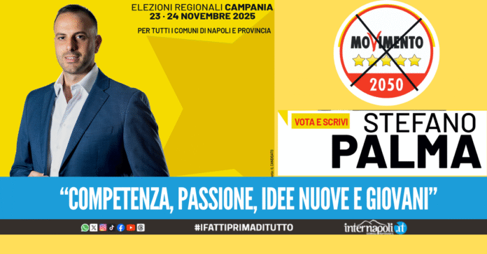 Elezioni regionali, la sfida di Stefano Palma Io unico candidato di Giugliano per il Centrosinistra