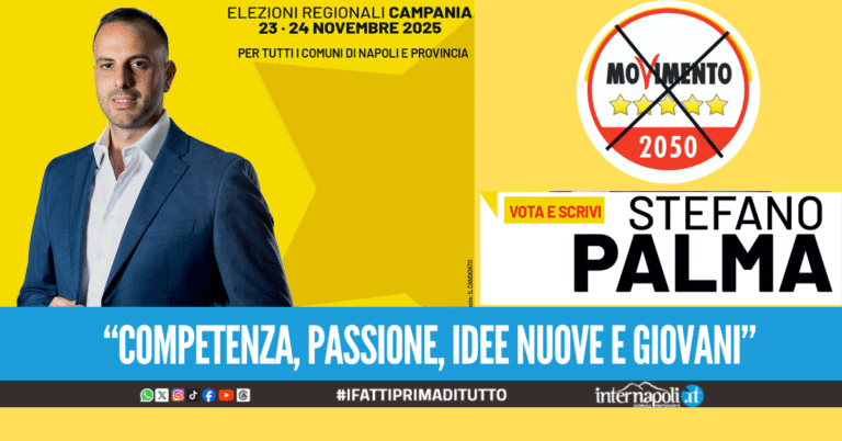 Elezioni regionali, la sfida di Stefano Palma Io unico candidato di Giugliano per il Centrosinistra