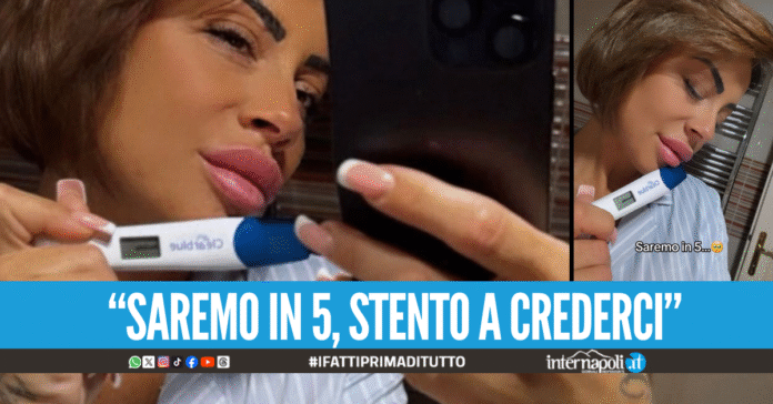 Felicità per Giusy Attanasio, annuncia la gravidanza Ti aspettiamo e già ti amiamo