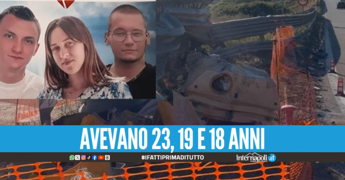 Grave incidente sull'Asse Mediano, tre giovani muoiono all'uscita per Acerra e Pomigliano