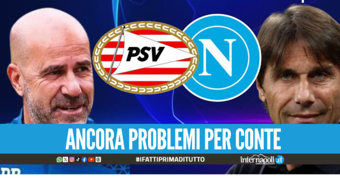 Il Napoli sorride a meà contro il PSV recuperato solo un titolare