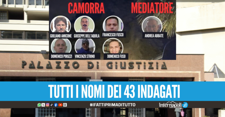 Inchiesta politica, camorra e imprenditoria indagini chiuse per 43 indagati