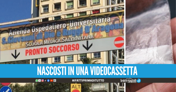 Incredibile a Salerno, involucri di cocaina nell'ambulatorio dell'ospedale