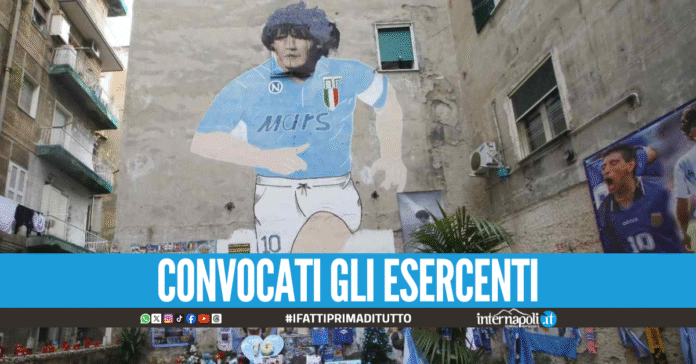 Largo Maradona, il Comune tende una mano ai negozianti: 