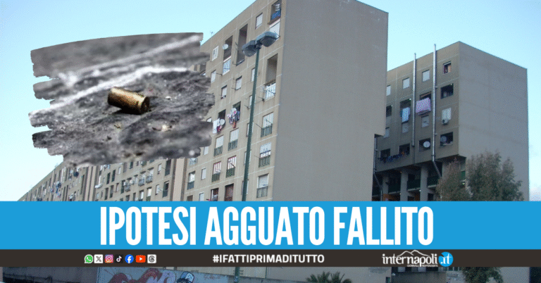 Spari nel Bronx di Poggioreale, rinvenuti sette bossoli a terra dopo la stesa