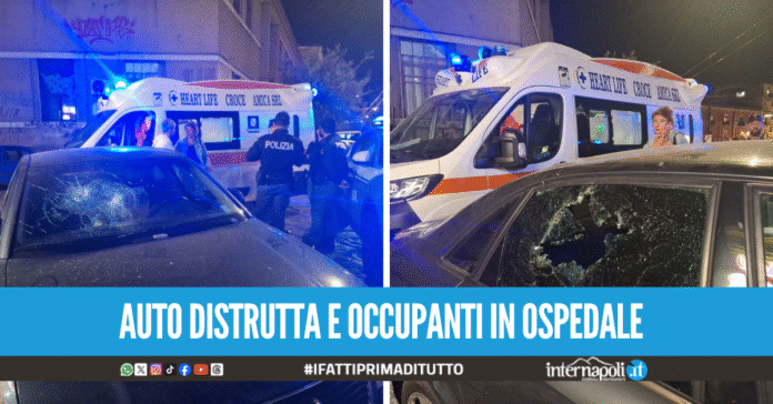 Ancora violenza a Porta Capuana, automobilisti picchiati dopo la lite per la viabilità