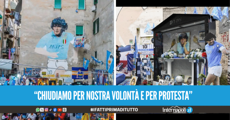 Il Largo Maradona non riaprirà più, c'è il comunicato: "Non abbiamo avuto il permesso per operare"