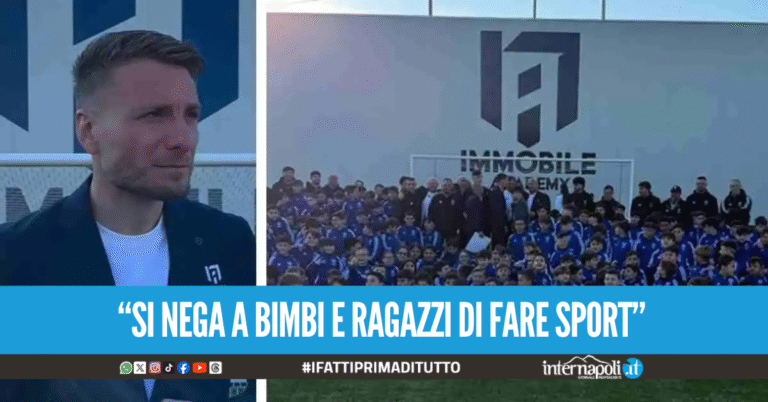 "Immobile Academy" sequestrata a Torre del Greco, parla l'attaccante: "Sono addolorato"