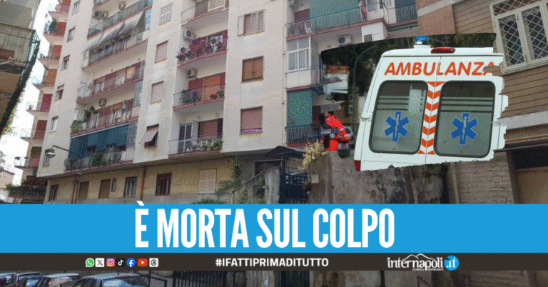 Tragedia al centro storico di Napoli, donna precipita dal terrazzo e muore