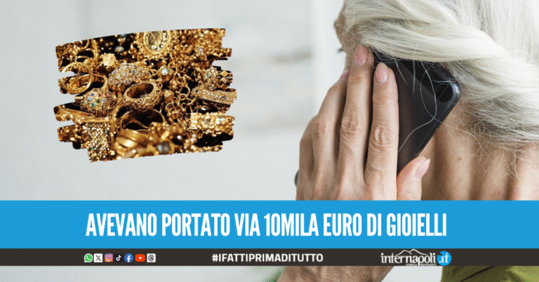 Da Aversa al Lazio per truffare l'anziana con la tecnica del finto incidente, presi i "trasfertisti"