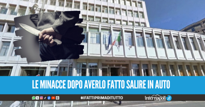 Coltello contro minorenne 