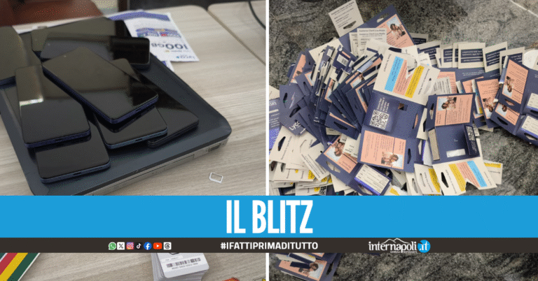 Napoli, sequestrate oltre mille sim telefoniche utilizzate per truffe e attività illecite