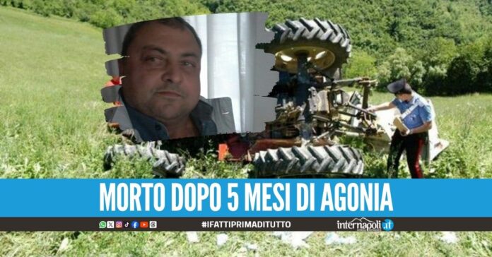 Schiacciato dal trattore, Pasquale muore all'ospedale di Salerno