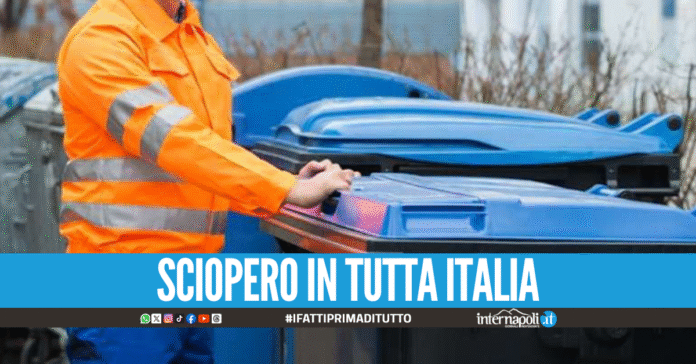 Sciopero degli operatori ecologici, oggi a Napoli servizi 