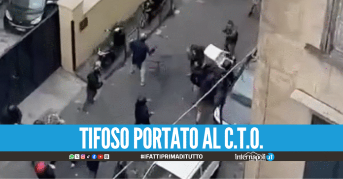 Scontri tra ultras di Napoli e Sporting, fermati 6 tifosi azzurri: ferito un portoghese