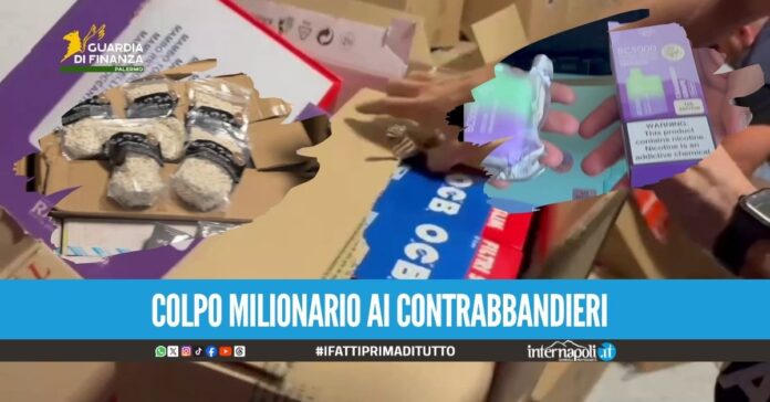 Sequestrati 11 milioni di sigarette elettriche, filtri e cartine pericolose