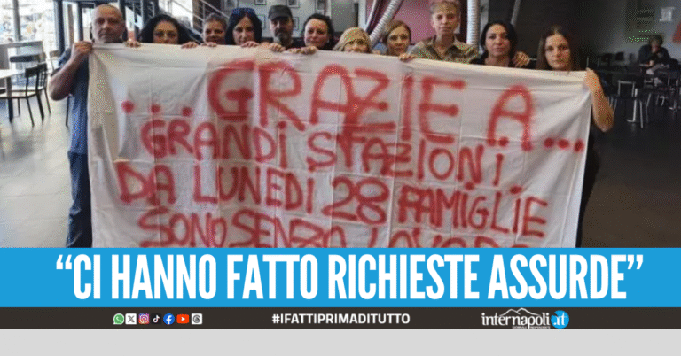 Sit in a Napoli dei 28 lavoratori di Burger King Quale sarà il nostro destino lavorativo