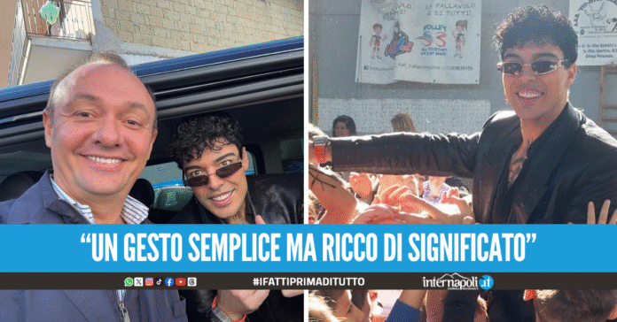Sorpresa a Cardito, Stash incontra i bambini nella sua vecchia scuola: Ha emozionato tutti