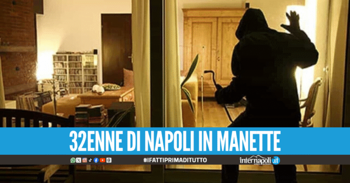 Furto in una casa a Piano di Sorrento, il proprietario lo scopre e lui lo investe