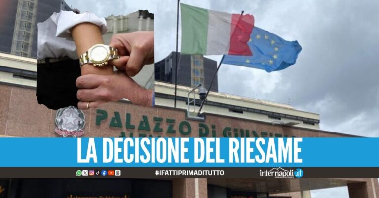 Violenta rapina di Rolex a Napoli, scarcerati 2 fratelli