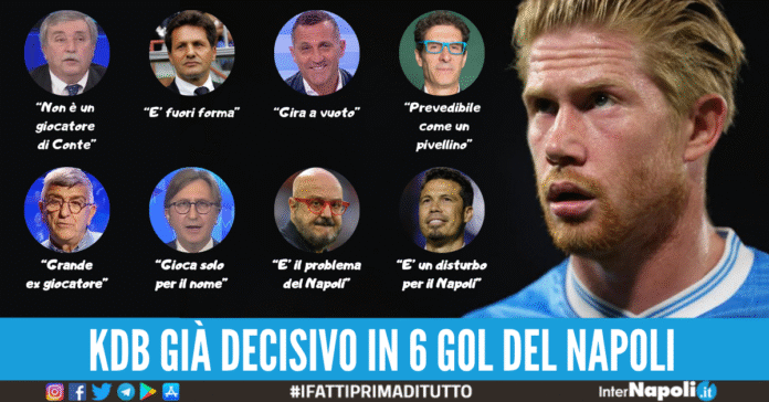 critiche kevin de bruyne