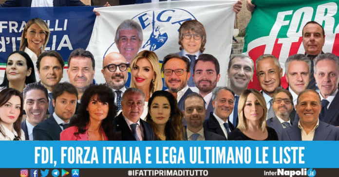 elezioni regionali campania centrodestra candidati