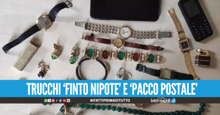 Anziani truffati, costestati 37 colpi a due napoletani bottino da 800mila euro