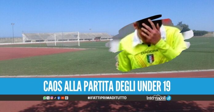 Arbitro picchiato a Qualiano, la follia del giocatore del Posillipo