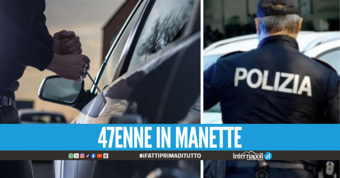 Beccato a rubare da un'auto in sosta, ladro bloccato dai residenti a Posillipo