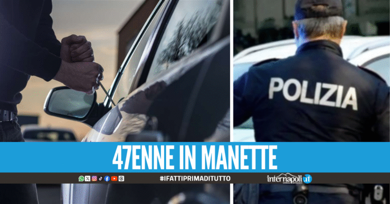 Beccato a rubare da un'auto in sosta, ladro bloccato dai residenti a Posillipo