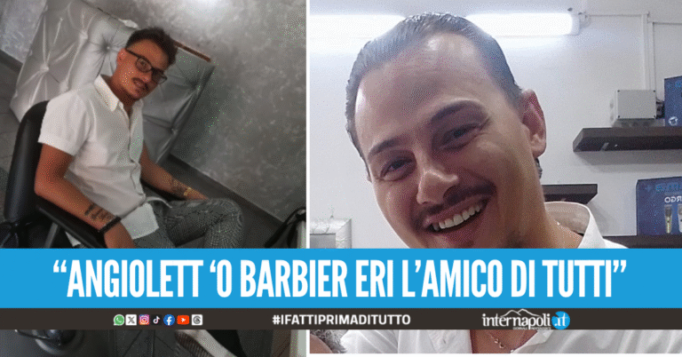 Ci hai distrutto. Commozione a Giugliano per la morte di Angelo Speranza