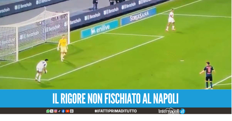 Episodio dubbio in Napoli-Como: rigore clamoroso non fischiato agli azzurri