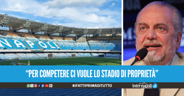 ADL spara a zero sul Maradona: "È un cesso, da questo stadio ci guadagno poco e niente"