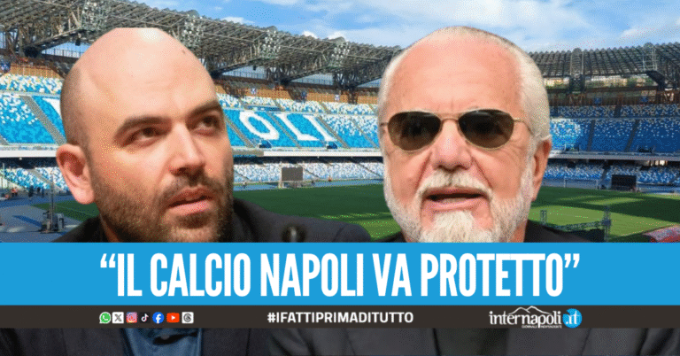 "Camorra e ndrangheta vogliono il Napoli", la confidenza choc di Saviano a De Laurentiis