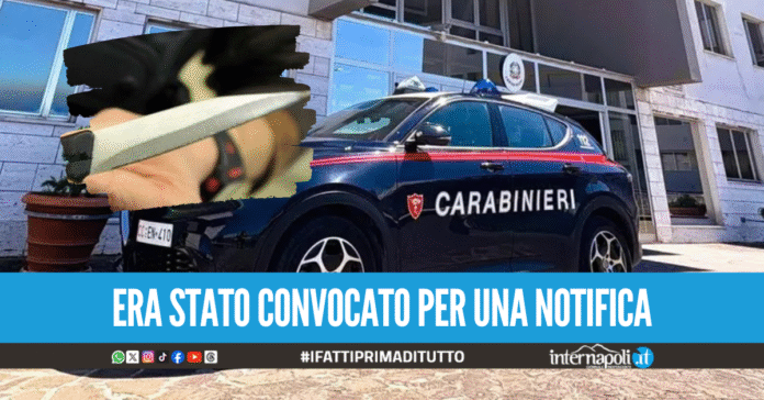 Si presenta in caserma con un coltello in tasca, denunciato 18enne a Casoria
