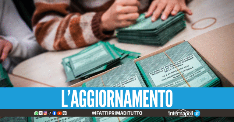 Regionali in Campania, in aumento l'affluenza alle urne: 25,6% la percentuale dei votanti