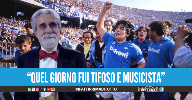 Il lato tifoso di Peppe Vessicchio, quando il Maestro suonò per il primo scudetto del Napoli