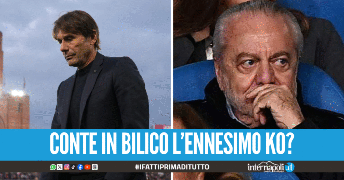 Conte apre la crisi Napoli dopo Bologna, presto incontro con De Laurentiis sul futuro