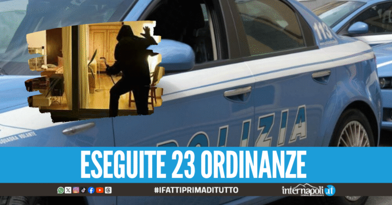 Furti in casa e spaccio di droga, sgominata la banda: perquisizioni anche a Napoli
